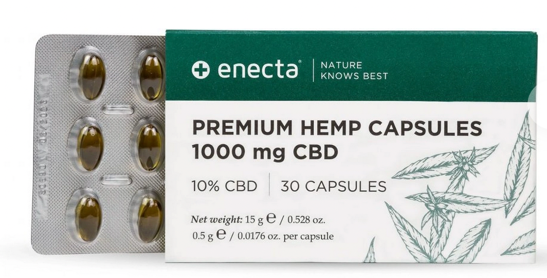 Premium Hanf Extrakt Kapseln CBD 10%