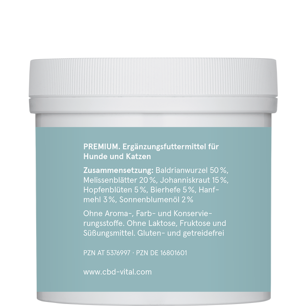 CBD Vital – VET – Relax Komplex mit natürlichem CBD – 100g