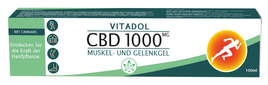 Muskel- und Gelenkgel – CBD 300 / CBD 1000 | 30 ml – 100 ml