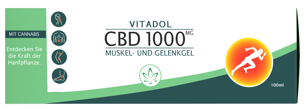 Muskel- und Gelenkgel – CBD 300 / CBD 1000 | 30 ml – 100 ml