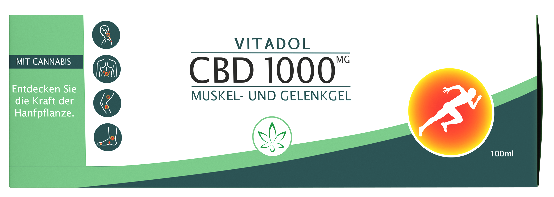 Muskel- und Gelenkgel – CBD 300 / CBD 1000 | 30 ml – 100 ml