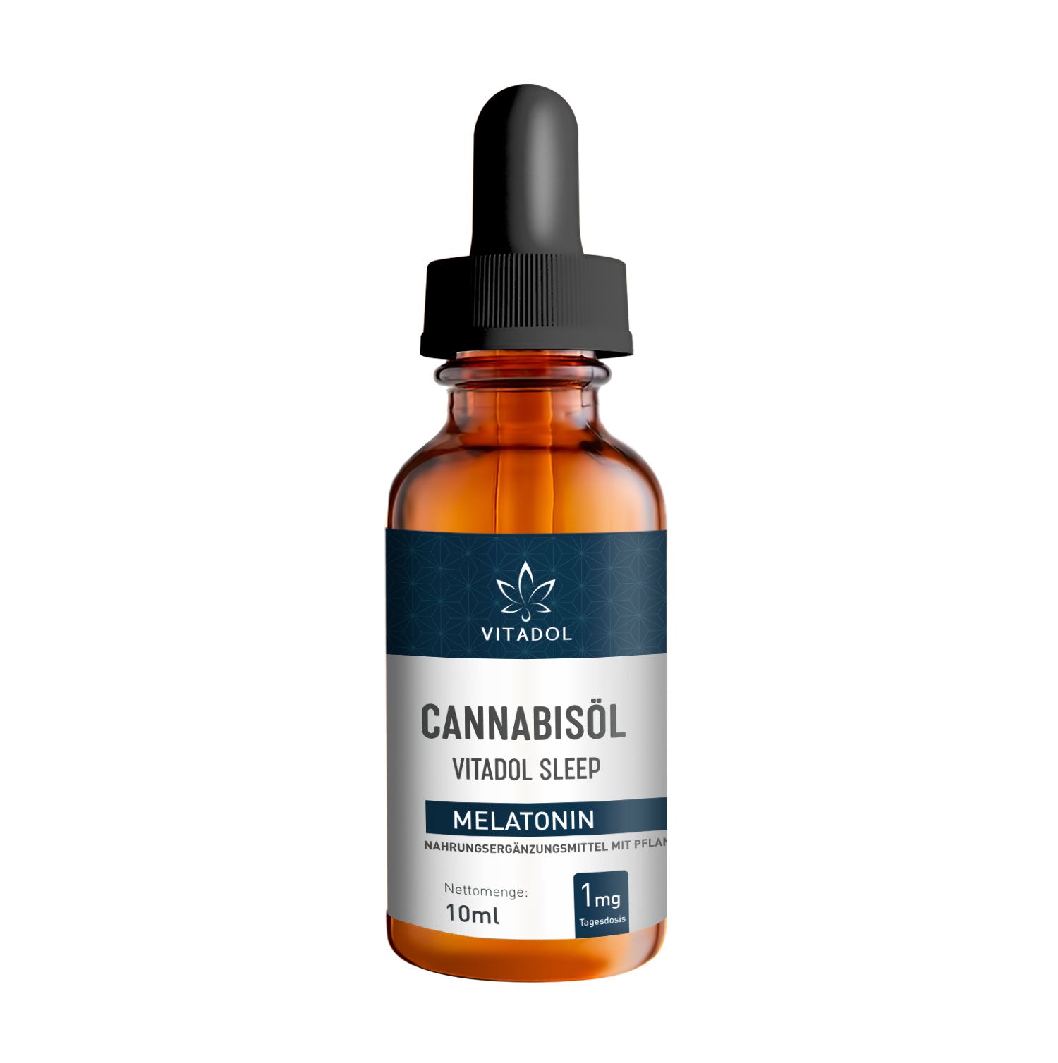 Schlaftropfen Melatonin mit Cannabisöl