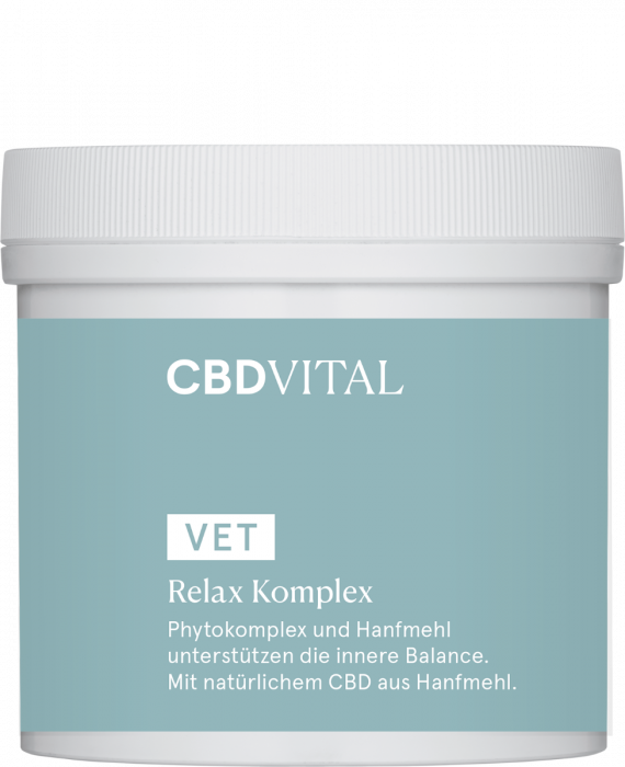 CBD Vital – VET – Relax Komplex mit natürlichem CBD – 100g